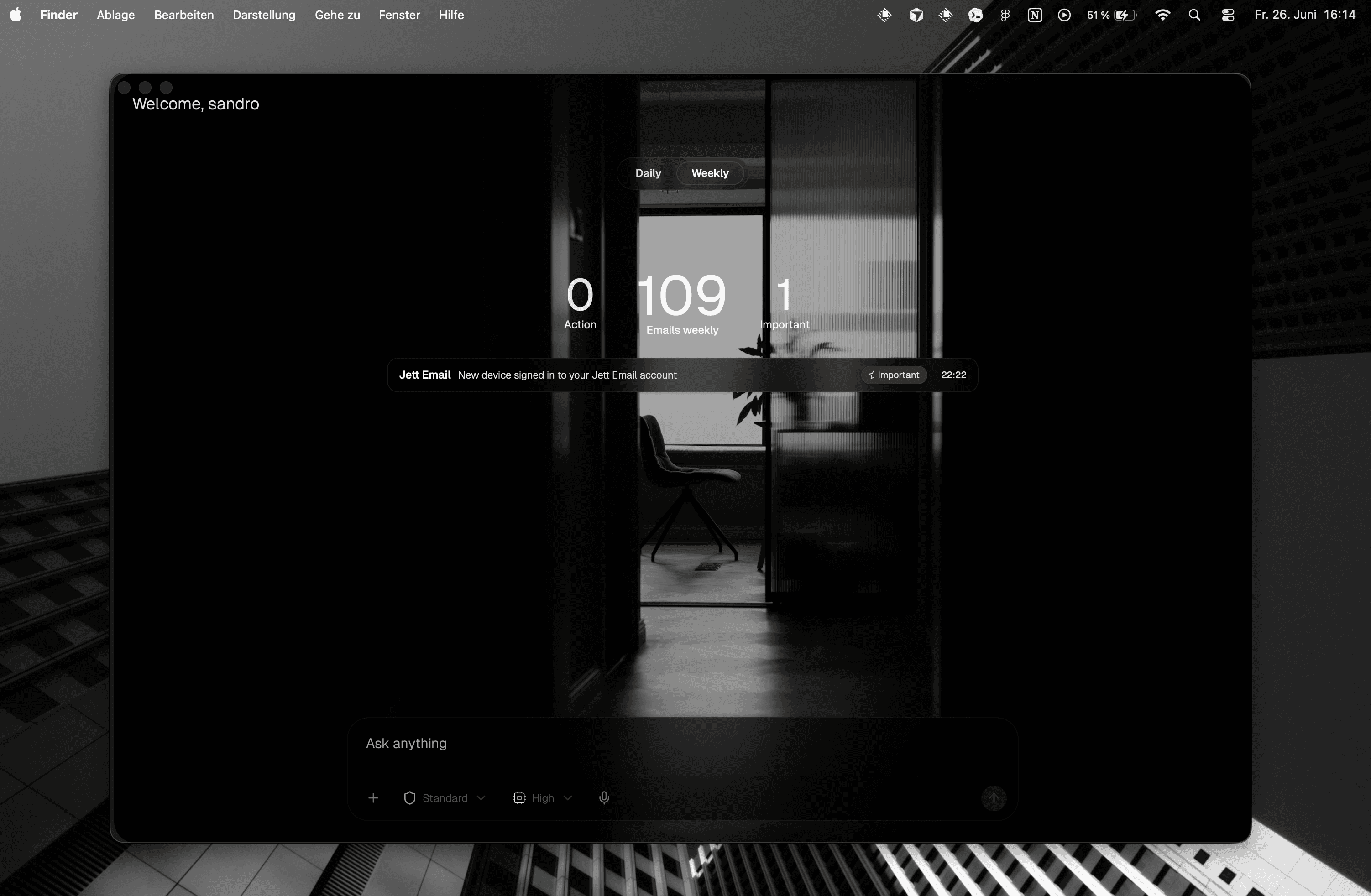 Minimalist Workspace