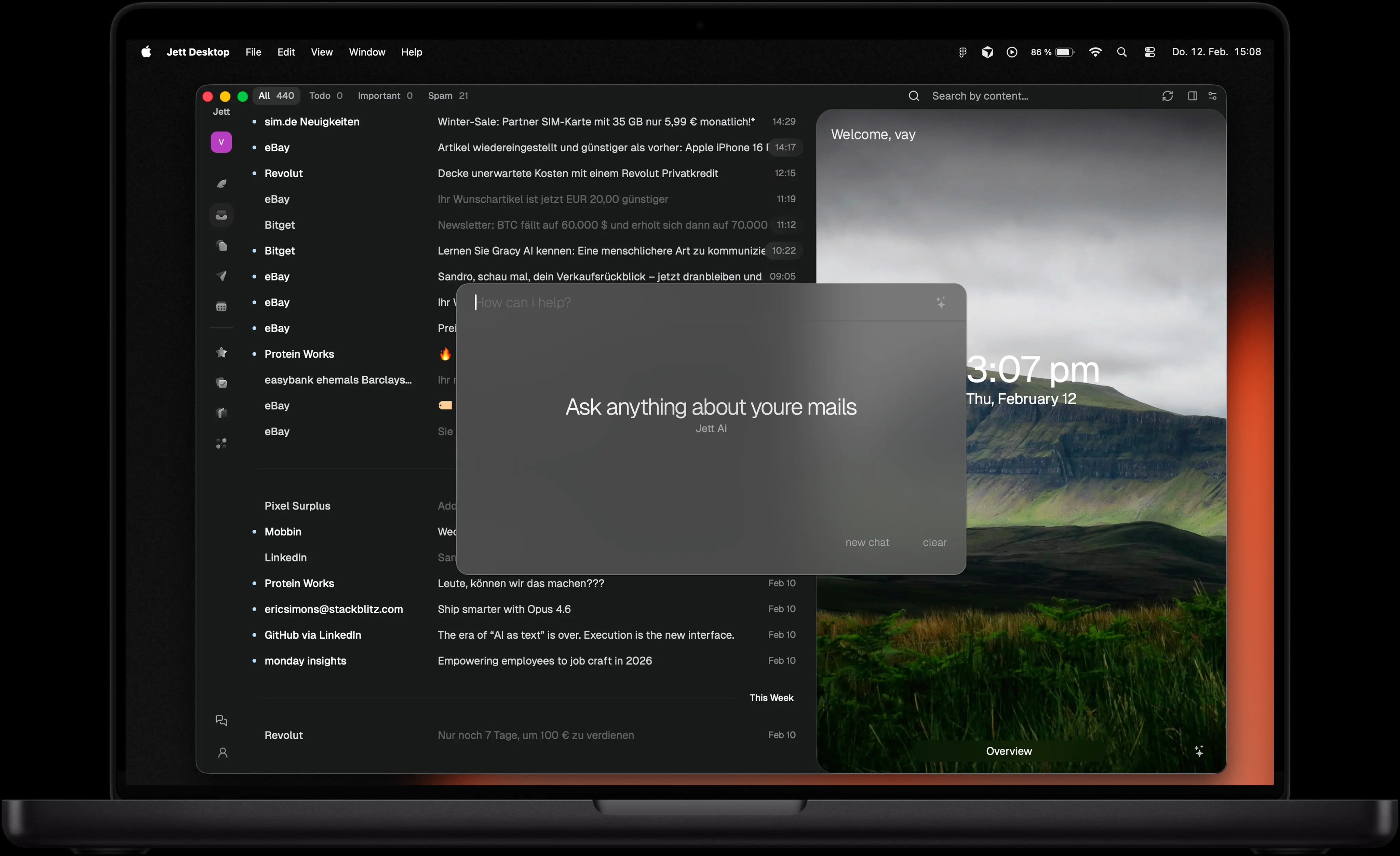 Search with natural language